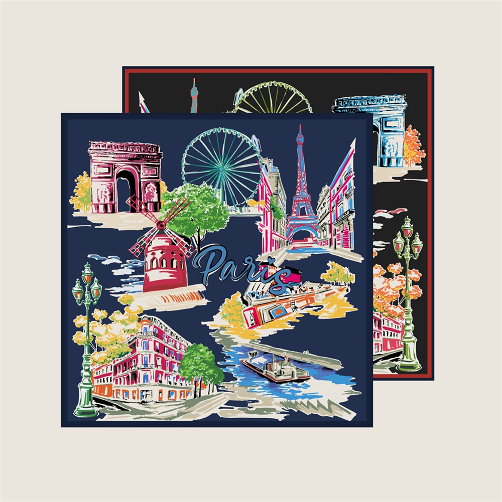 90CMTwill Silk Scarf Women Dou - Scarf Silk Square recensie en prijs