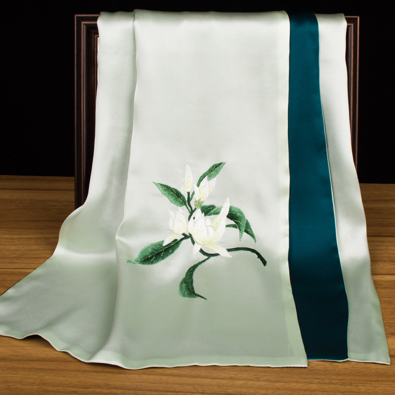 Pure Silk Suzhou Embroidery Sc - Silk Neck Scarf recensie en prijs