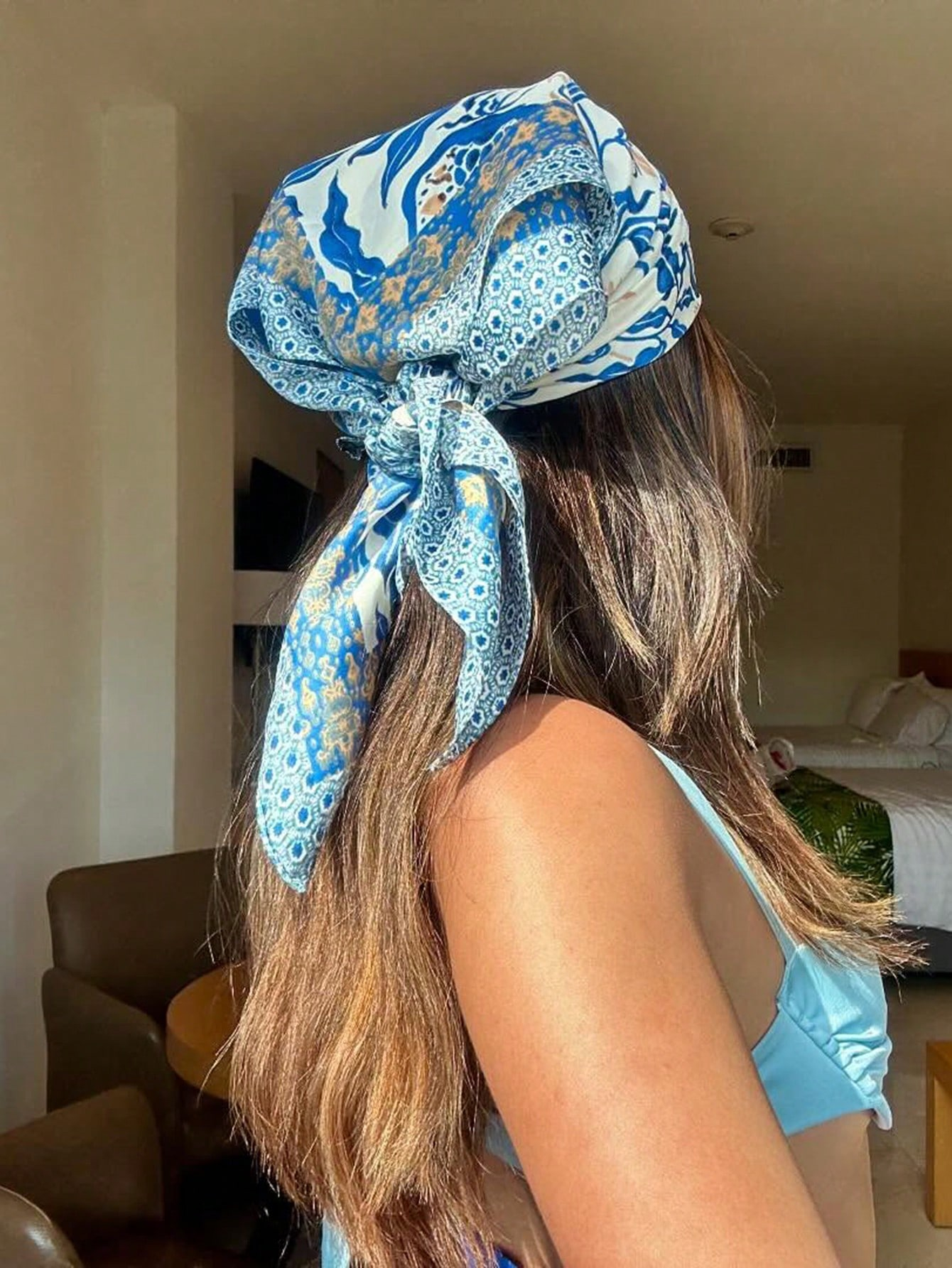 Luxury Brand Bohemia Print Squ - Face Scarf Mask recensie en prijs