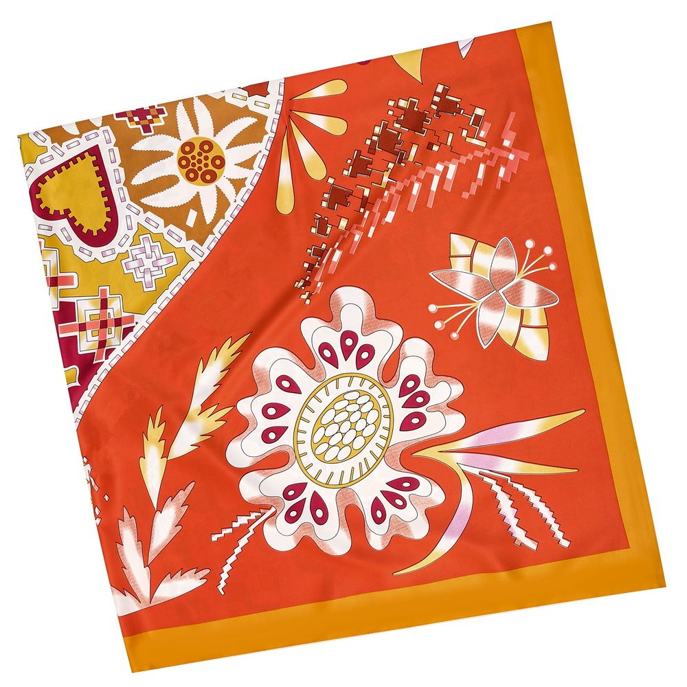 130cm Brand Women Scarves Desi - Scarf Silk Square recensie en prijs