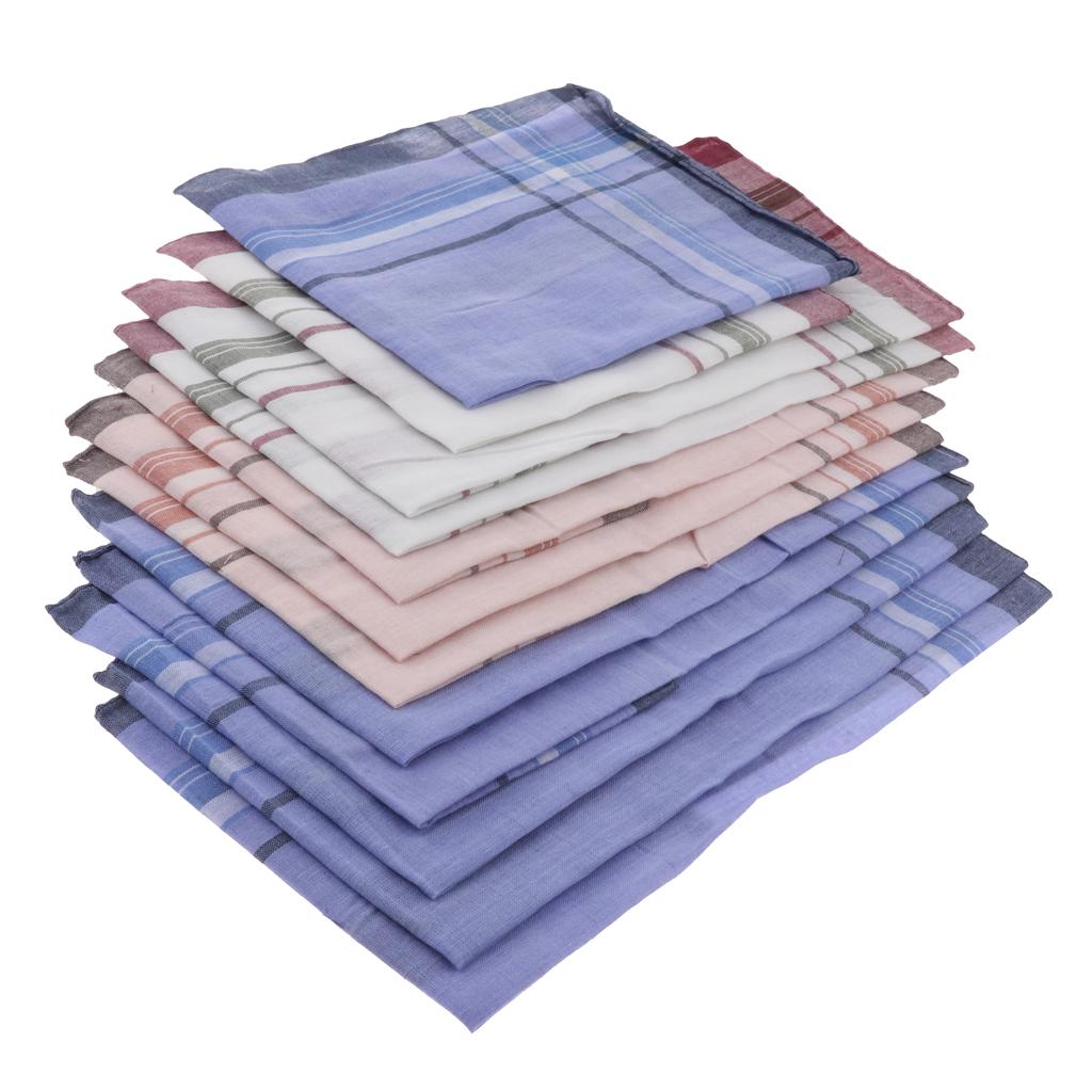 12 Pieces Men Assorted Cotton  - Handkerchief Cotton Men recensie en prijs