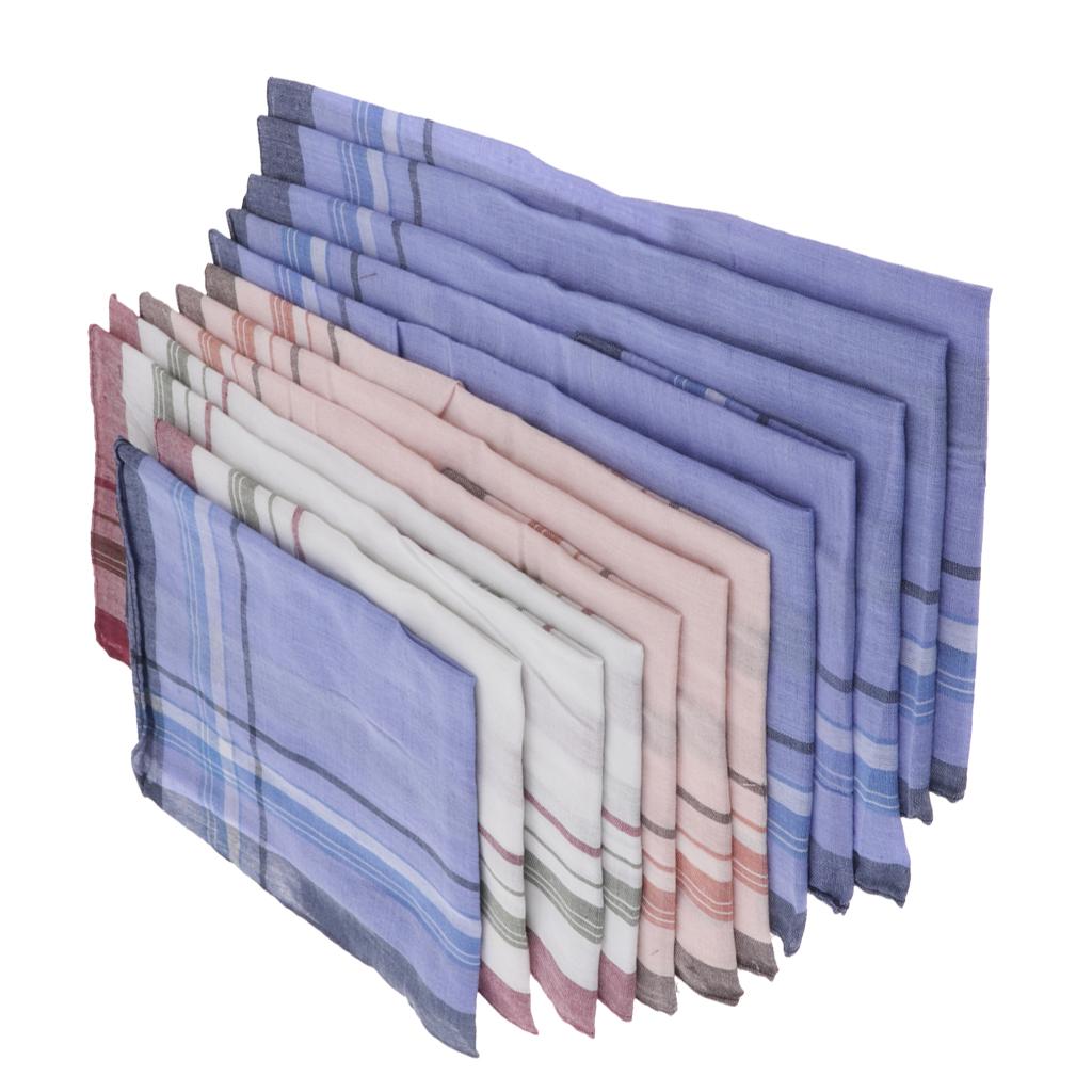 12 Pieces Men Assorted Cotton  - Handkerchief Cotton Men recensie en prijs