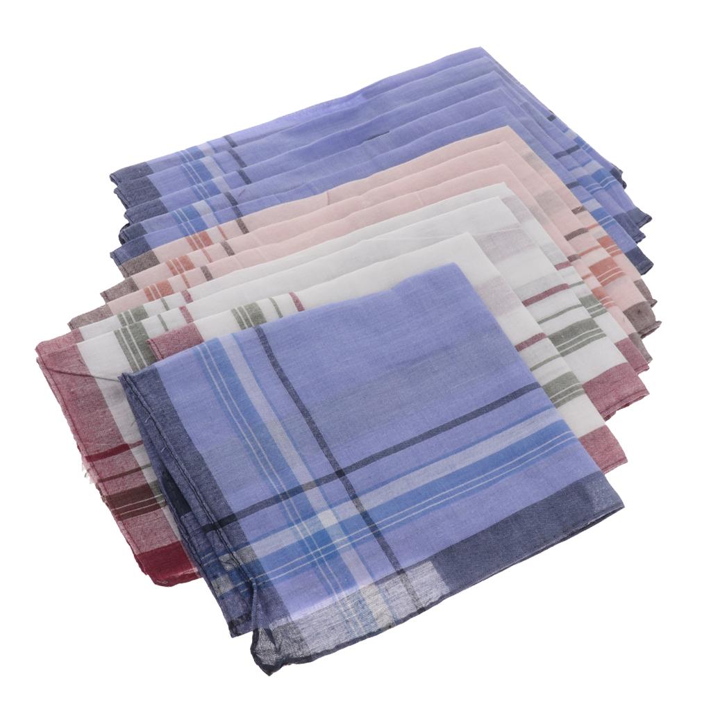 12 Pieces Men Assorted Cotton  - Handkerchief Cotton Men recensie en prijs