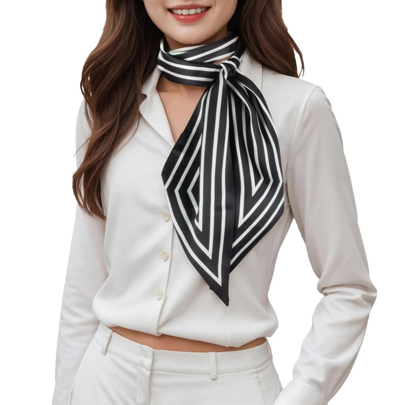 Fashion Stripes Hair Ribbon Sc - Silk Tie Striped recensie en prijs