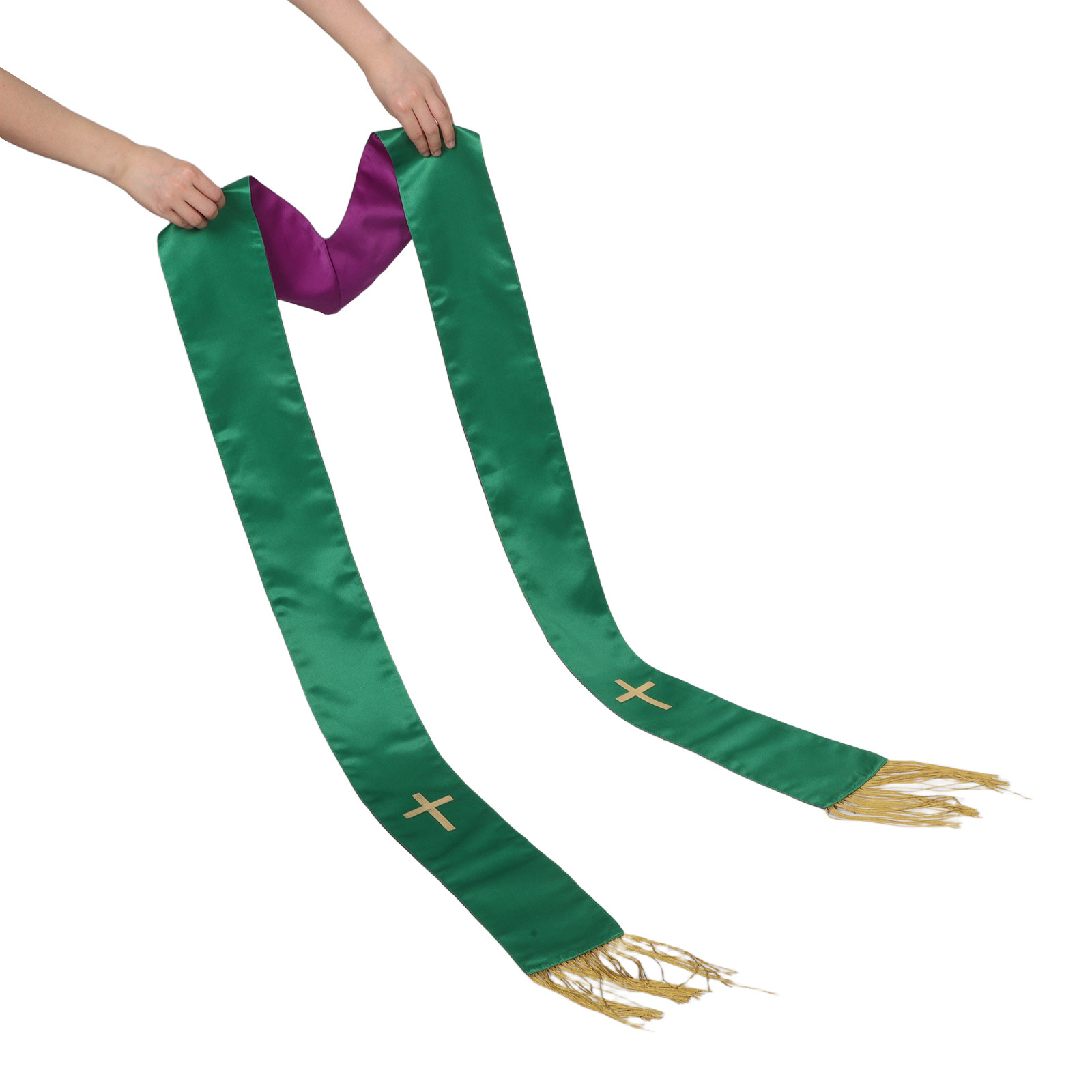 Reversible Embroidered Pastor  - Stole Wedding Shawl recensie en prijs