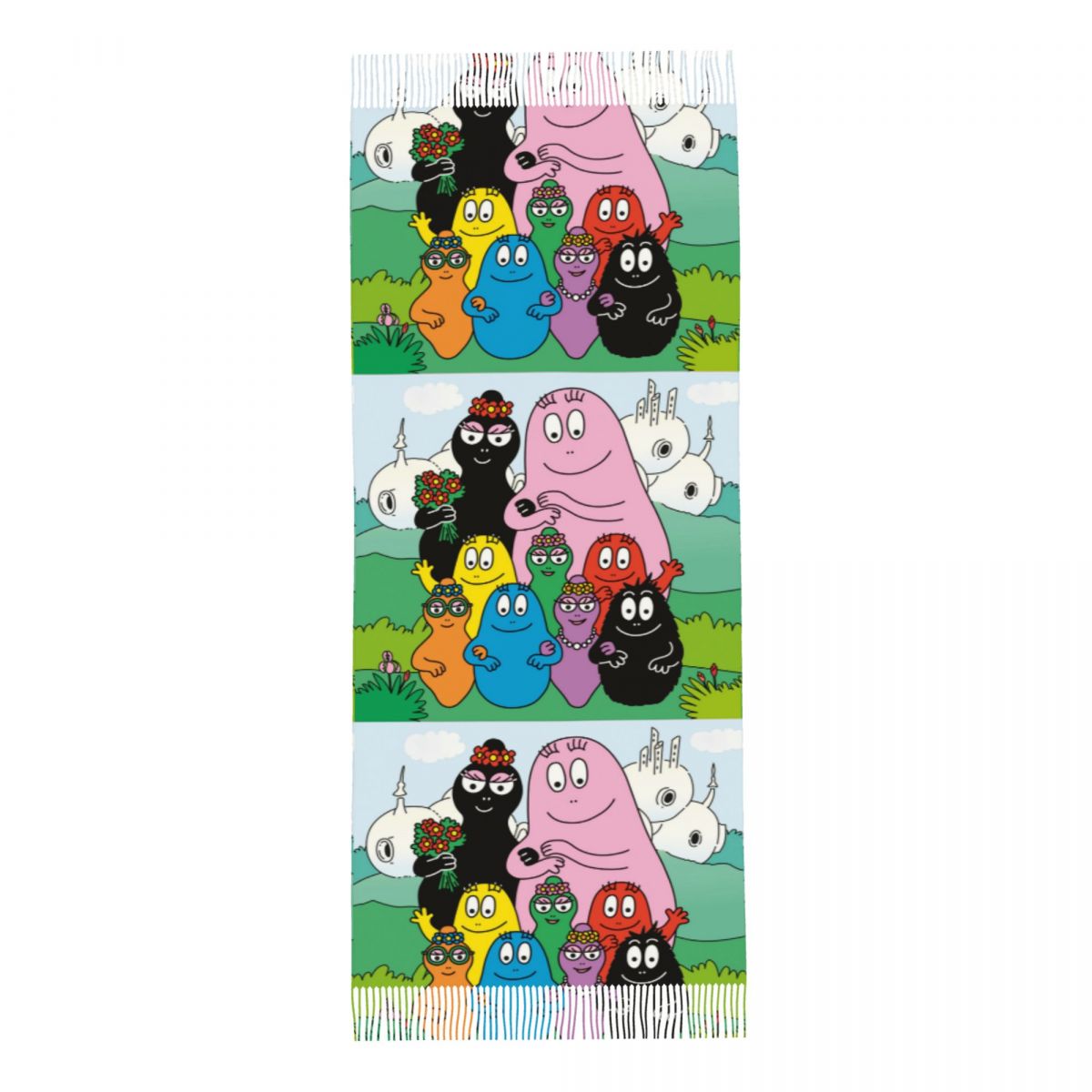 Les Barbapapa Family Shawls Wr - Pashmina Wrap Large recensie en prijs