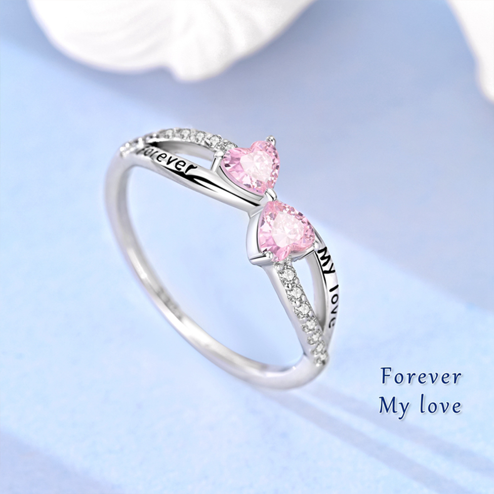 925 Silver Pink Zircon Bow Cat - Tie Clip Silver recensie en prijs