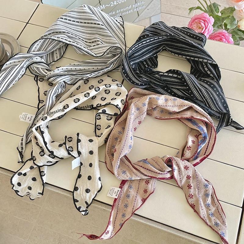 *1Pcs Soft Cotton Linen Triang - Bandana Cotton recensie en prijs