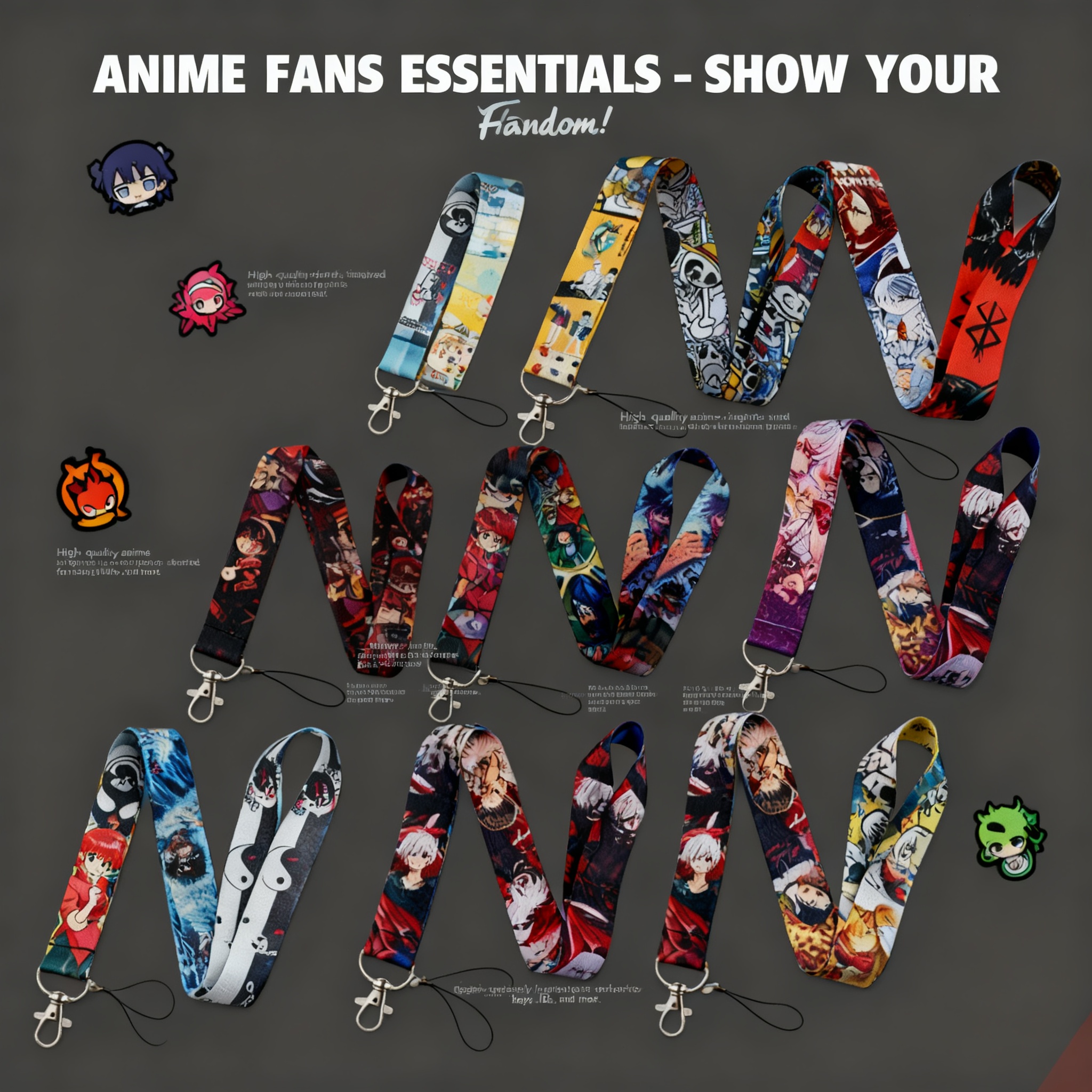 Anime Lanyard Neck Strap For I - Lanyard Badge Holder recensie en prijs