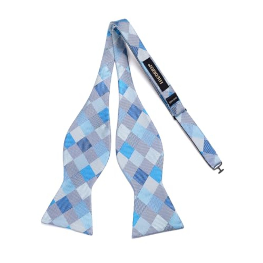 Bow Ties for Men Check Plaid S - Handkerchief Cotton Men recensie en prijs