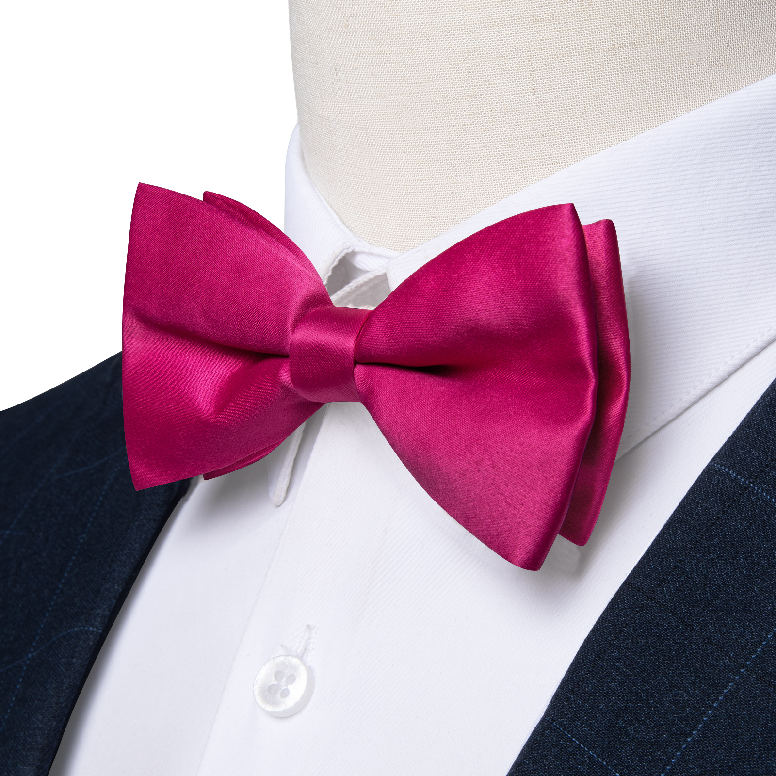 Men's Solid Pre-tied Bowtie Ro - Bow Tie Pre Tied recensie en prijs