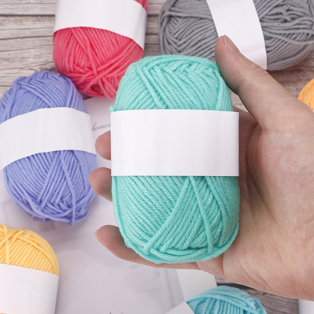25(50)pcs/bag 4 Ply Milk Cotto - Woven Scarf Blanket recensie en prijs