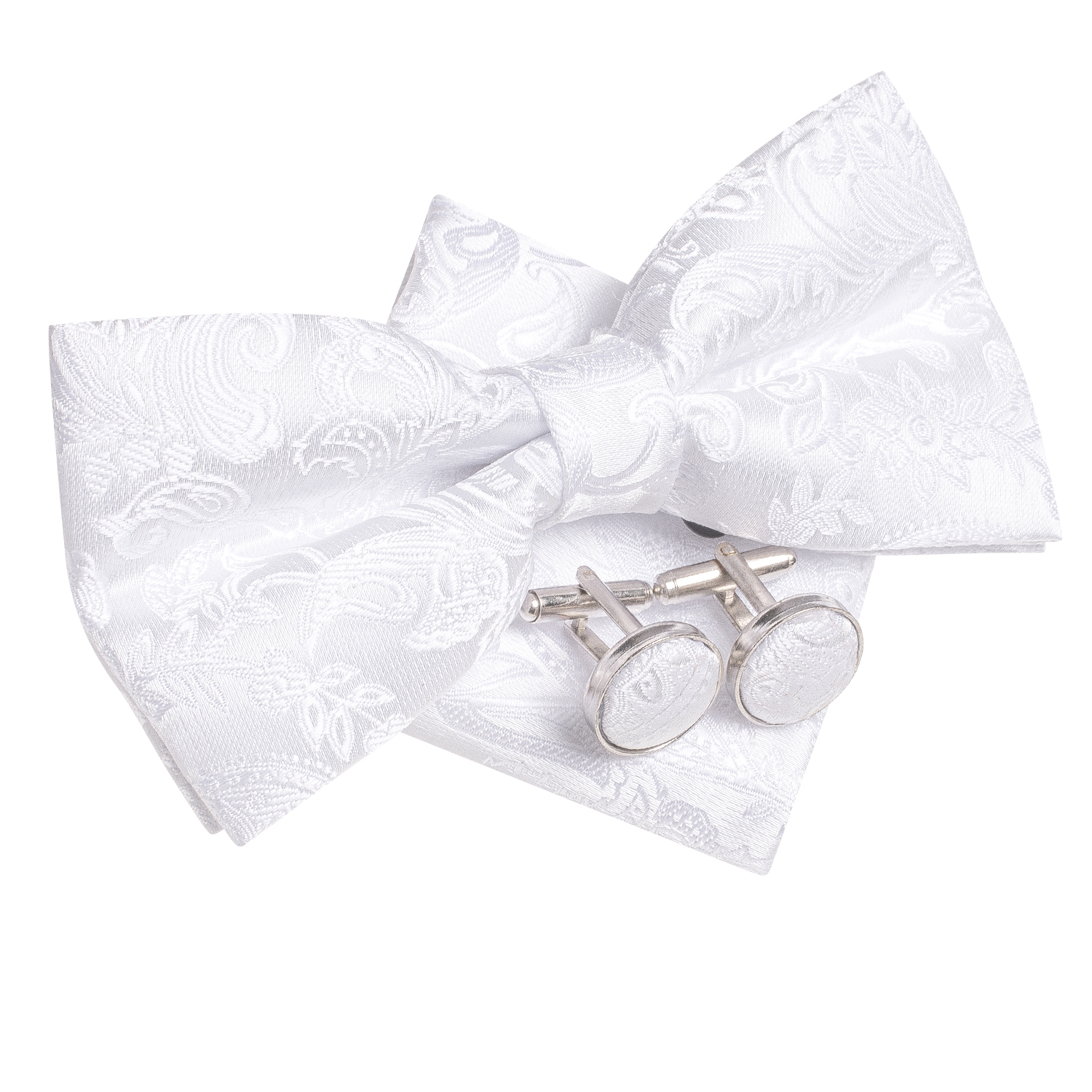 Hi-Tie Mens Bow Tie Hanky Cuff - Bow Tie Pre Tied recensie en prijs