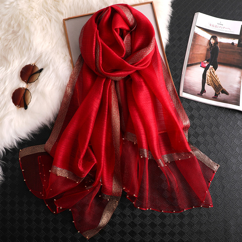 2024 Luxury 100% Silk Shawl Sc - Scarf Silk Square recensie en prijs