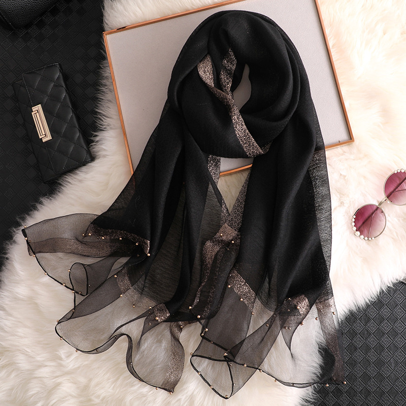 2024 Luxury 100% Silk Shawl Sc - Scarf Silk Square recensie en prijs