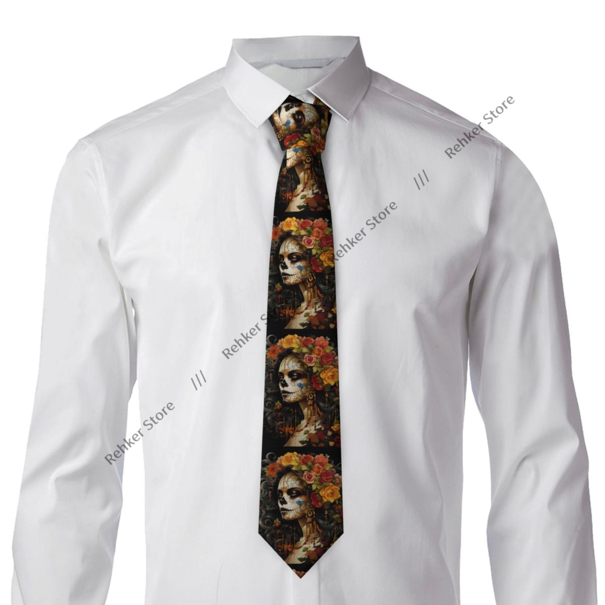 Mens Tie Classic Skinny Day Of - Skinny Tie Men recensie en prijs