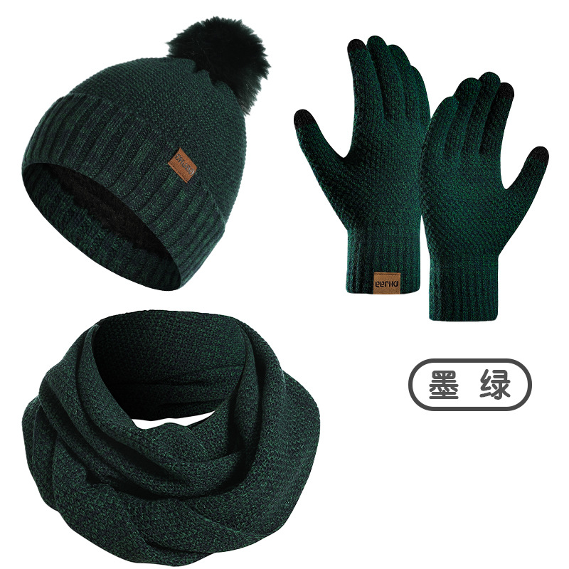 Women Winter 3Pcs Fleece Lined - Infinity Scarf Knit recensie en prijs