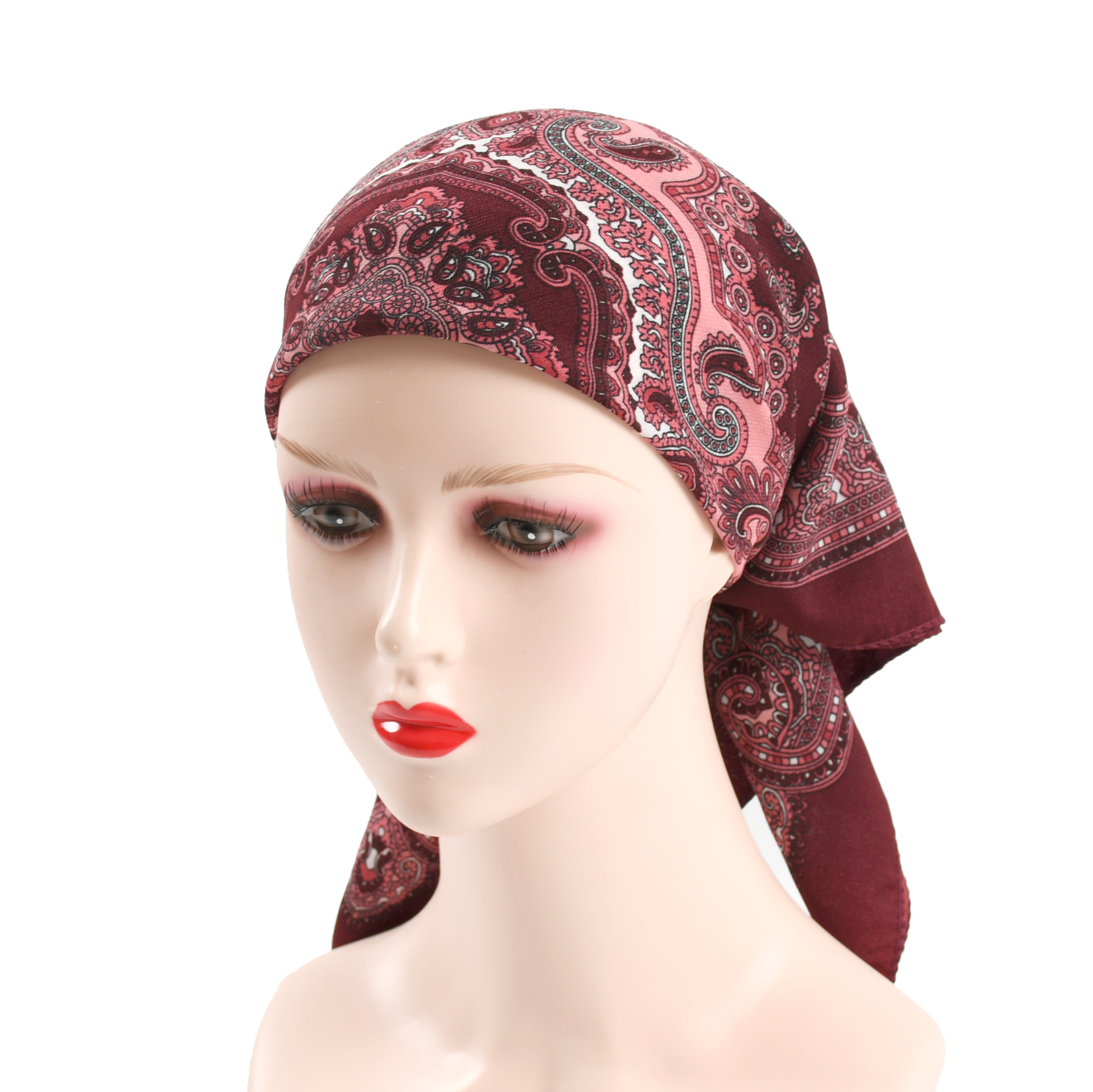 70*70cm Women Retro Floral Rus - Bandana Cotton recensie en prijs
