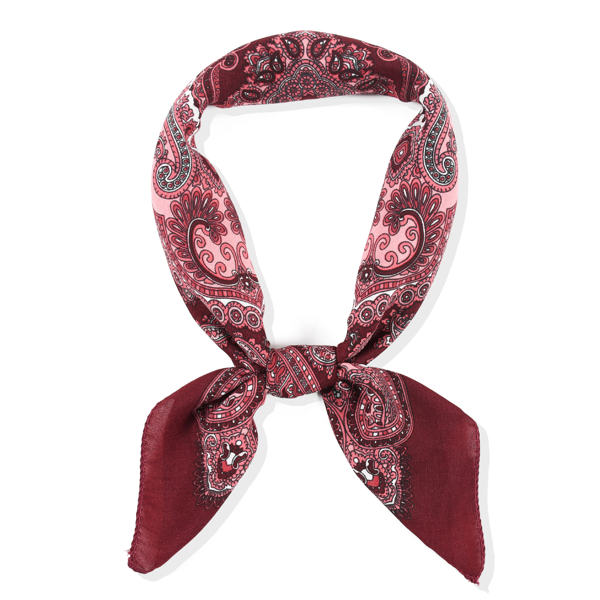 70*70cm Women Retro Floral Rus - Bandana Cotton recensie en prijs