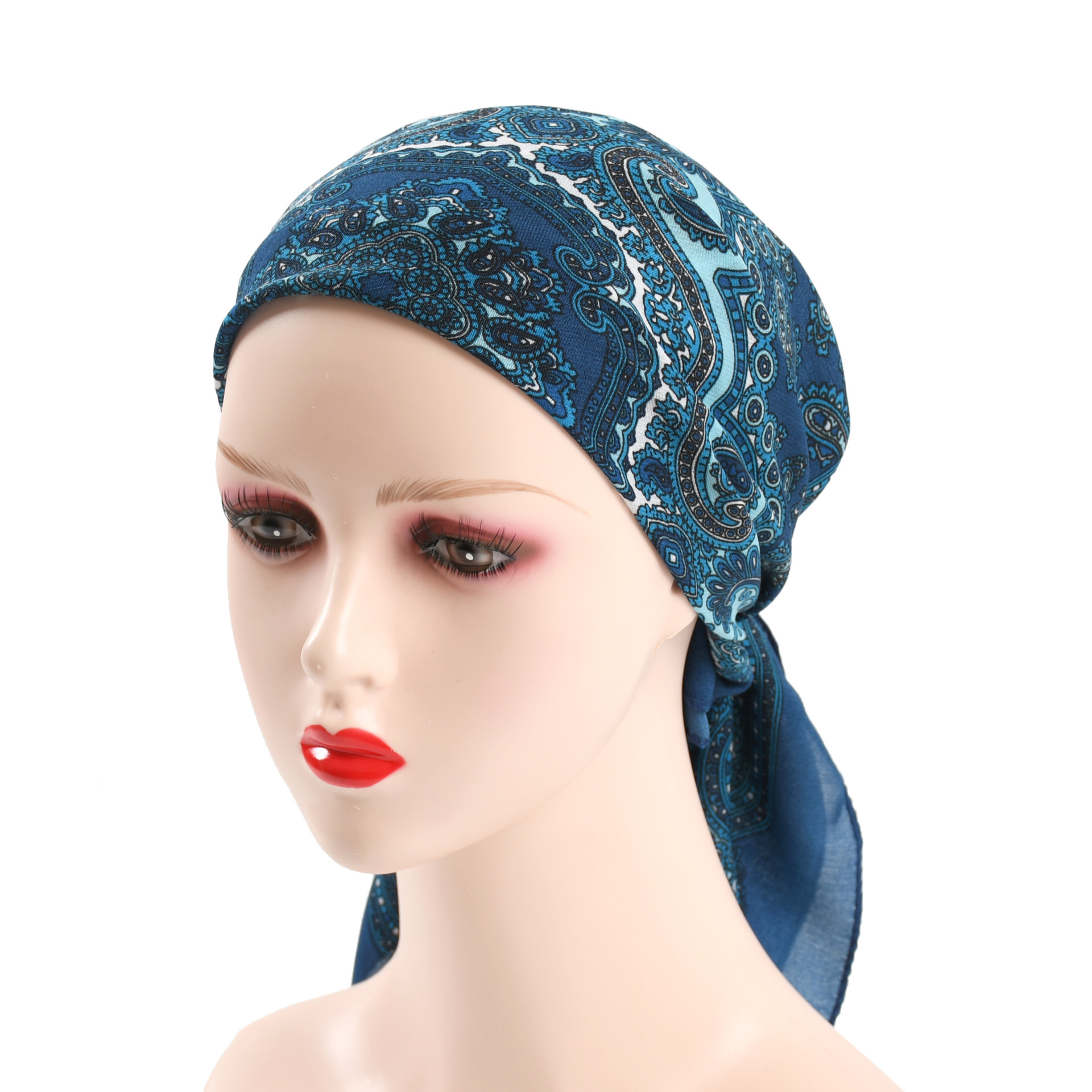 70*70cm Women Retro Floral Rus - Bandana Cotton recensie en prijs