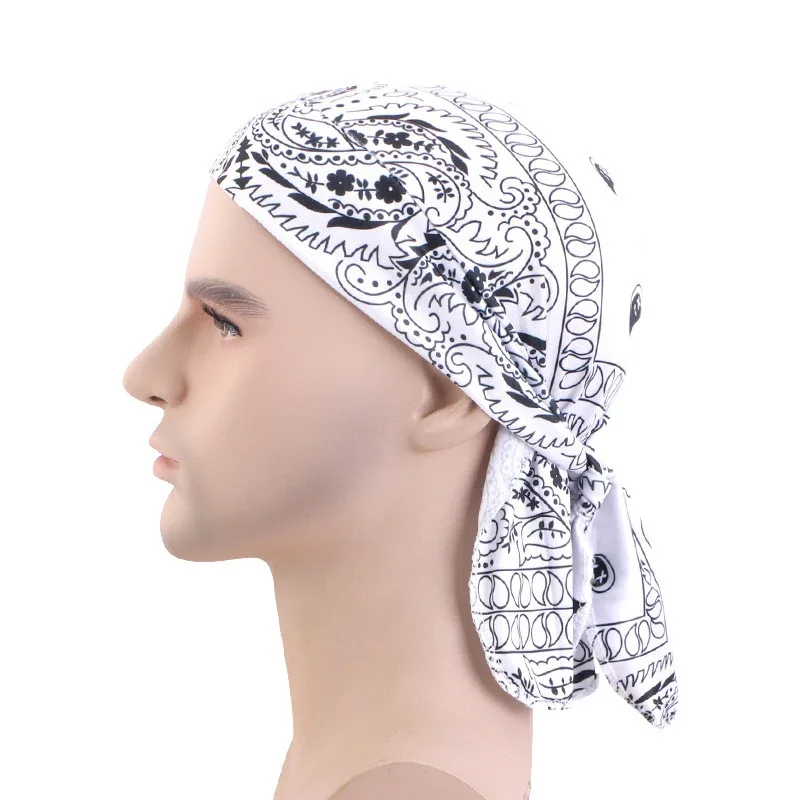 New Men Women Print Durag Du-R - Bandana Doo Rag recensie en prijs