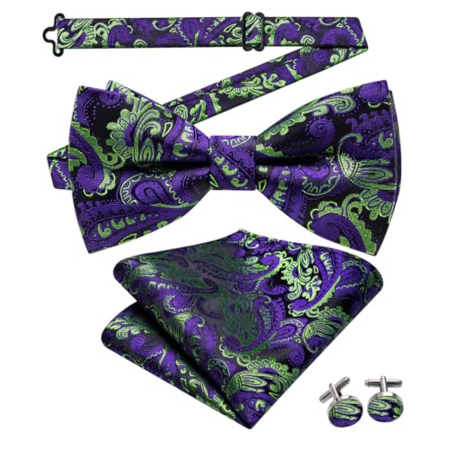 Mens Paisley Striped Bowtie Se - Bow Tie Pre Tied recensie en prijs