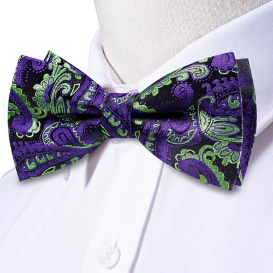 Mens Paisley Striped Bowtie Se - Bow Tie Pre Tied recensie en prijs