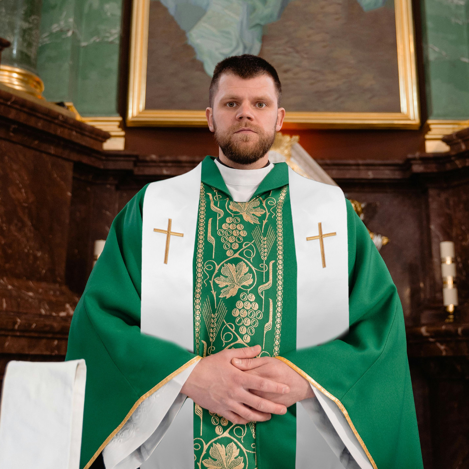 Clergy Stole Embroidered Cross - Stole Wedding Shawl recensie en prijs