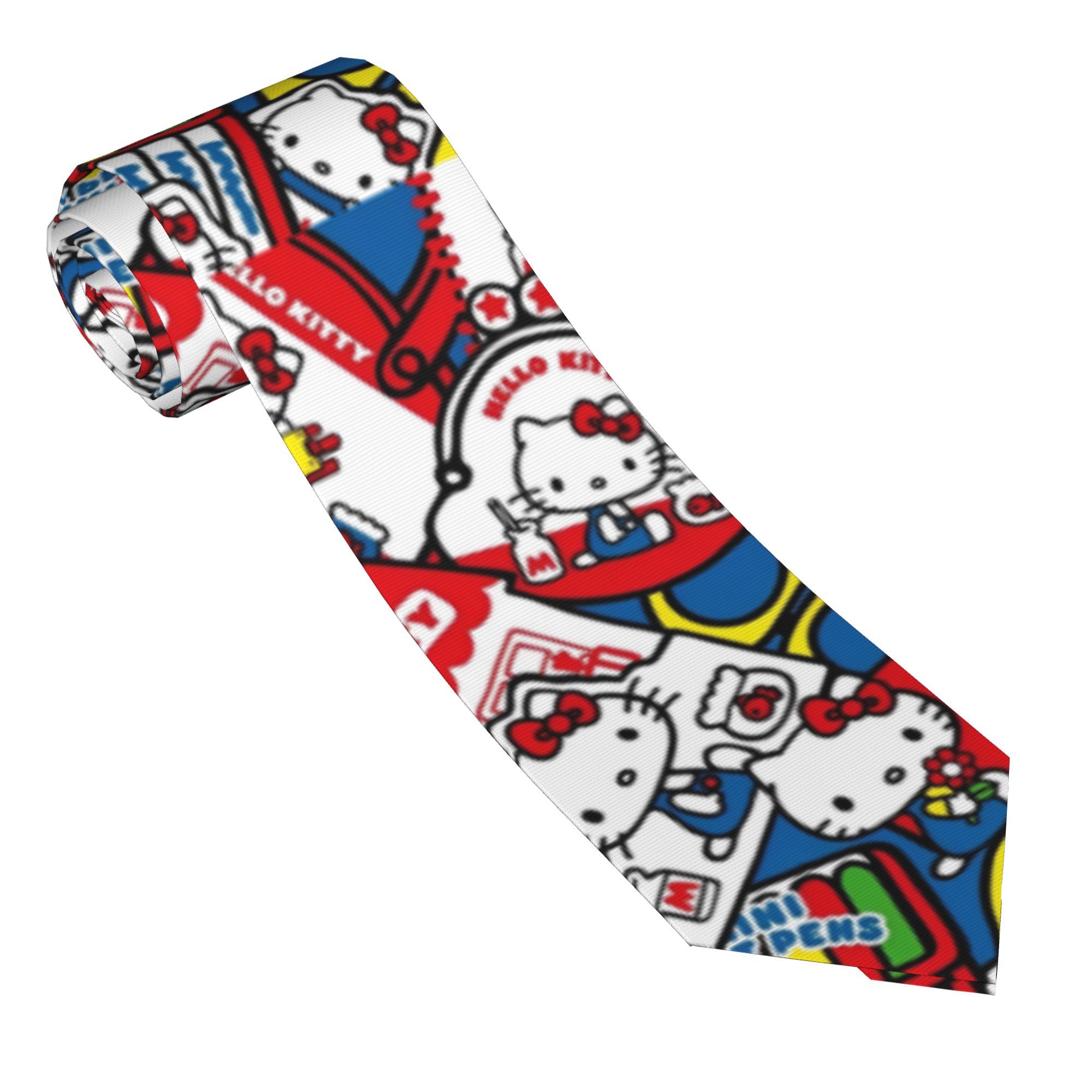 Hello Kitty Colorful Neckties  - Skinny Tie Men recensie en prijs