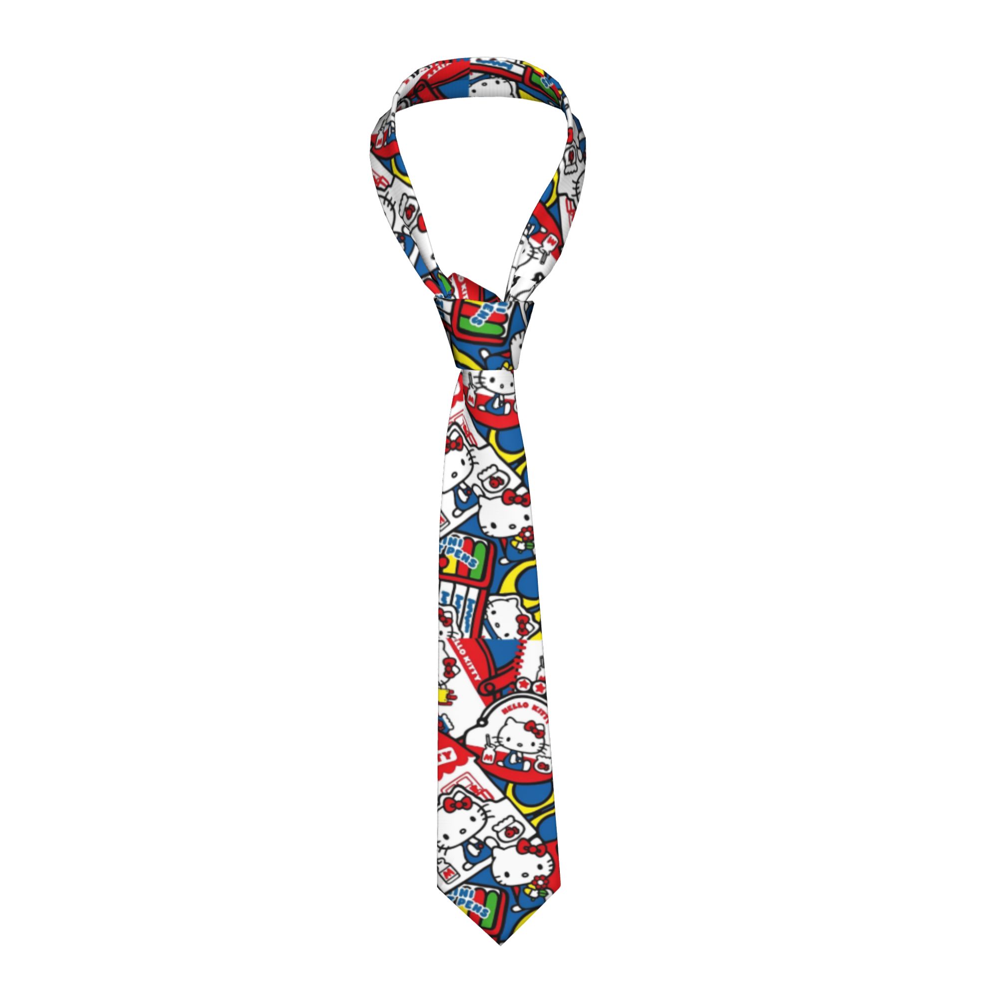 Hello Kitty Colorful Neckties  - Skinny Tie Men recensie en prijs