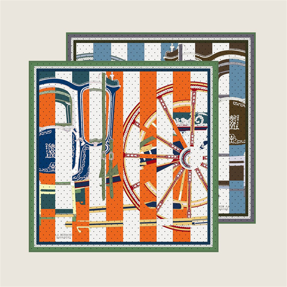 POBING Hand Rolled Twill Silk  - Scarf Silk Square recensie en prijs