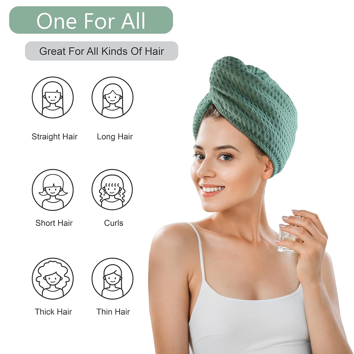 Microfiber Hair Drying Towel - - Head Wrap Turban recensie en prijs